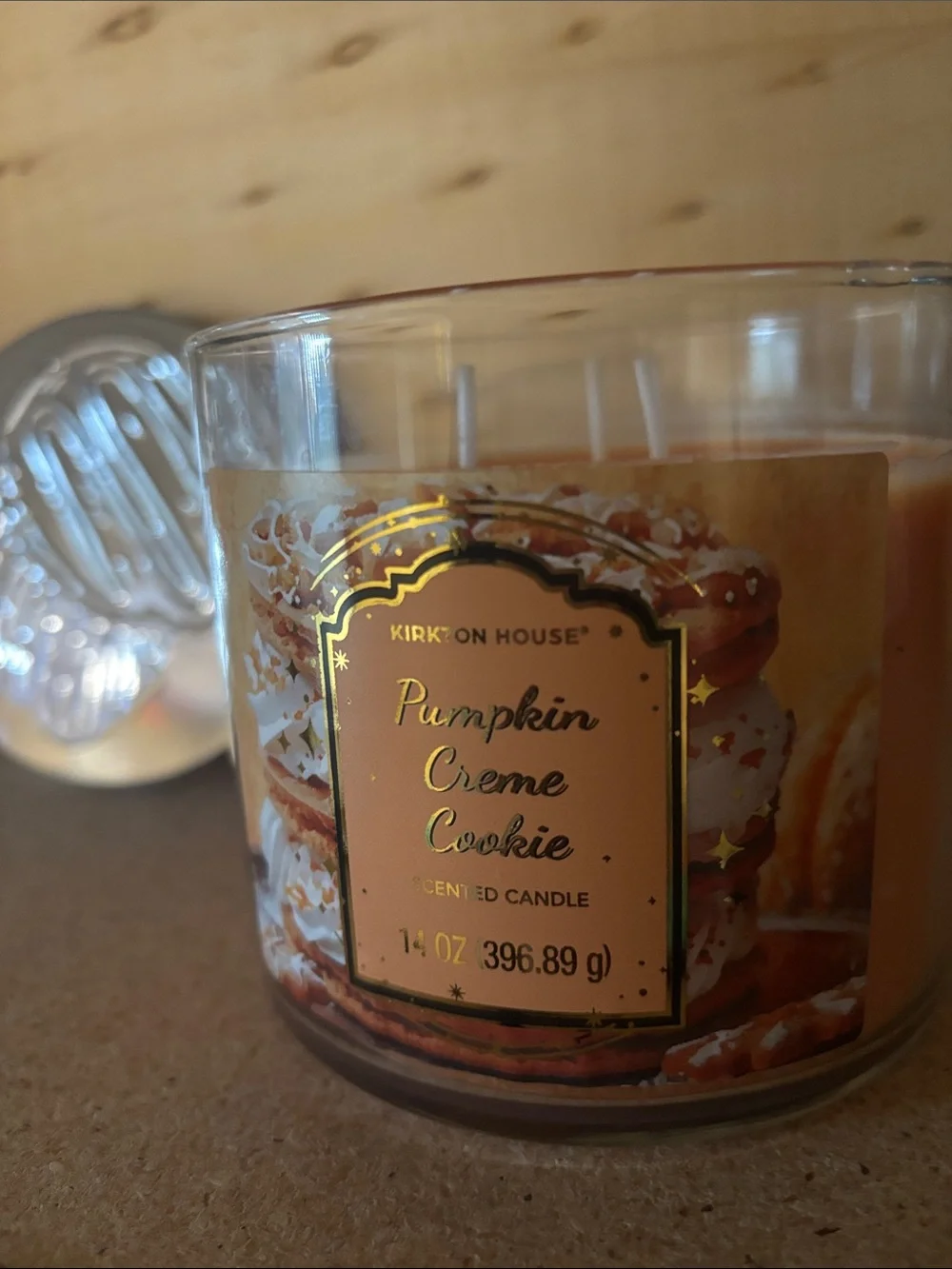 Kirkton House Pumpkin Creme Cookie Scented Candle - Orange